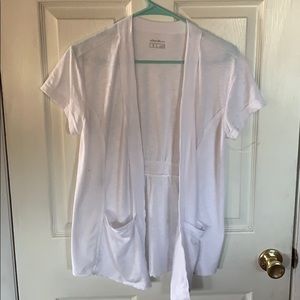 Eddie Bauer linen short sleeve jacket